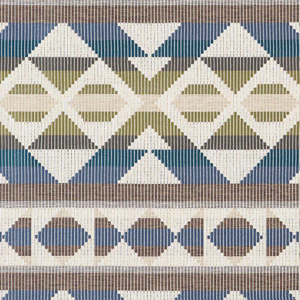 Berber Blanket Green and Blue W712027 by Thibaut Fabric Thibaut Fabric Berber Blanket Green and Blue W712027Fabric Vista </p><p>Repeat: V: 14.00" (35.56 cm) 53.50" (135.89 cm) - Fabric Carolina -