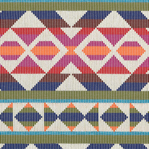 Berber Blanket Fuchsia and Navy W712028 by Thibaut Designer Fabric