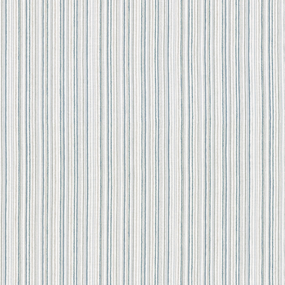 Ernie Stripe True Blue W81944 by Thibaut Fabric Thibaut Fabric Ernie Stripe True Blue W81944Fabric Companions </p><p>Repeat: V: 0.00" (0.00 cm) 54.00" (137.16 cm) - Fabric Carolina -