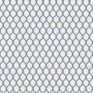 Chandler Indigo W81938 by Thibaut Designer Fabric