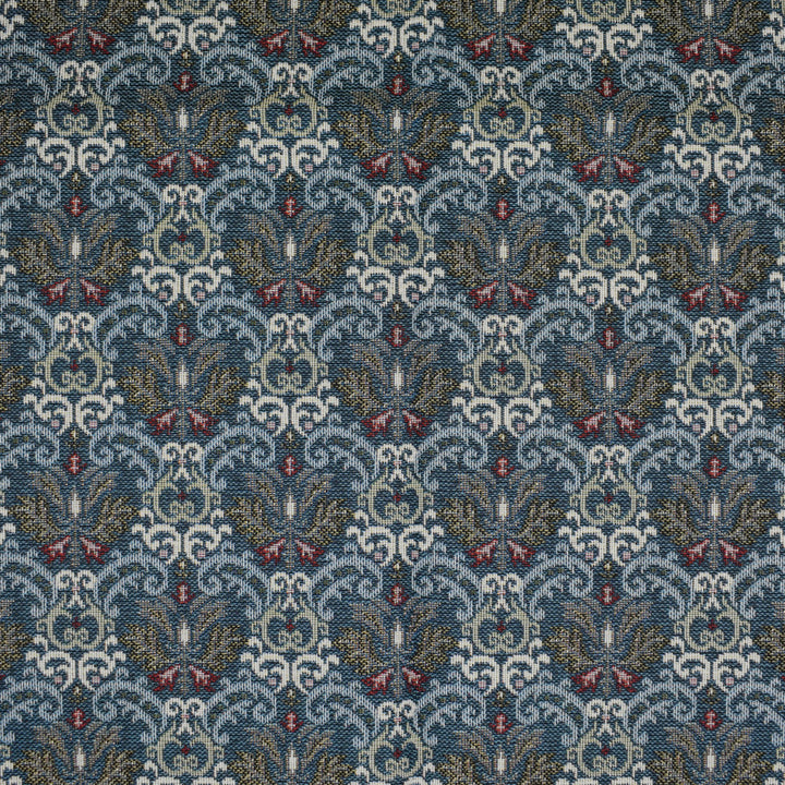 F3496 Midnight by Greenhouse Designer Fabric - 70% Polyester, 30% Cotton Mexico 50000 4.7" H, 3.9" V 54" - Swanky Fabrics -