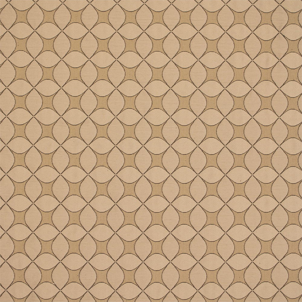 F5781 Ecru by Greenhouse Designer Fabric - 52% Cotton, 48% Polyester China 50000 2.5" H, 2.5" V 54" - Swanky Fabrics -