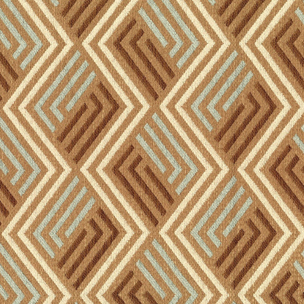 F5814 Adobe by Greenhouse Designer Fabric - 100% Polyester China 65000 6.5" H, 6.5" V 57" - Swanky Fabrics -