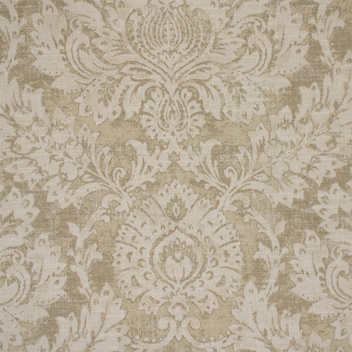 F6196 Taupe by Greenhouse Designer Fabric - 75% Cotton, 25% Linen Pakistan 17000 27.5" H, 24.75" V 55" - Swanky Fabrics -