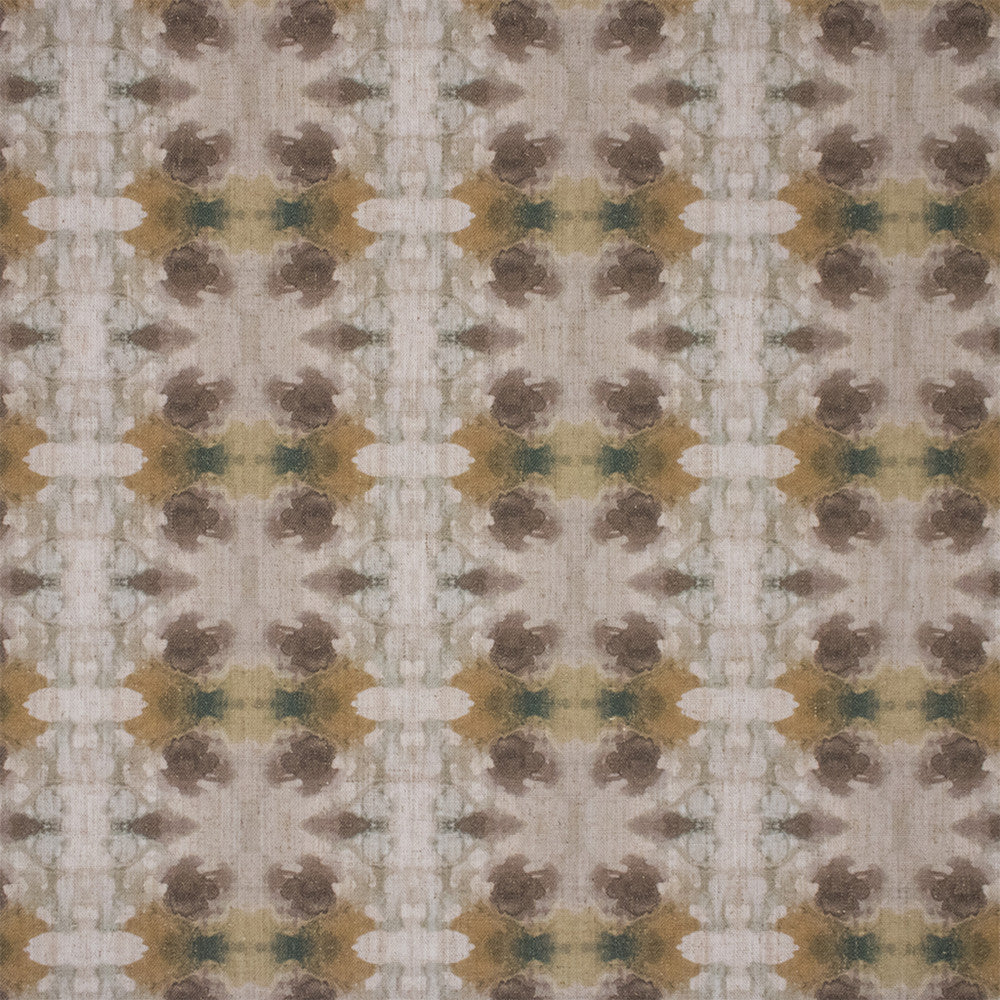 F6206 Earthen by Greenhouse Designer Fabric - 92.6% Polyester, 7.4% Linen China 30000 6.25" H, 4.75" V 54" - Swanky Fabrics -