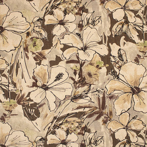 F6209 Chocolate by Greenhouse Designer Fabric