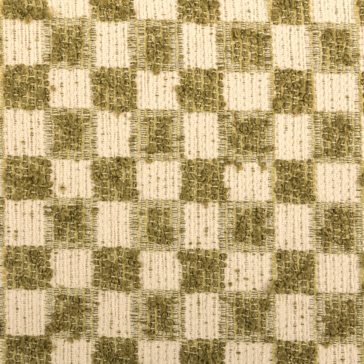 F6284 Matcha by Greenhouse Designer Fabric - 100% Polyester Belgium 21000 1.125" H, 1.125" V 54" - Swanky Fabrics -