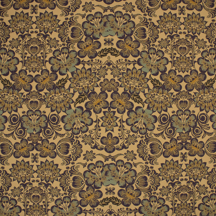 F6351 Flor by Greenhouse Designer Fabric - 100% Polyester Spain 80000 19.68" H, 19.68" V 55" - Swanky Fabrics -
