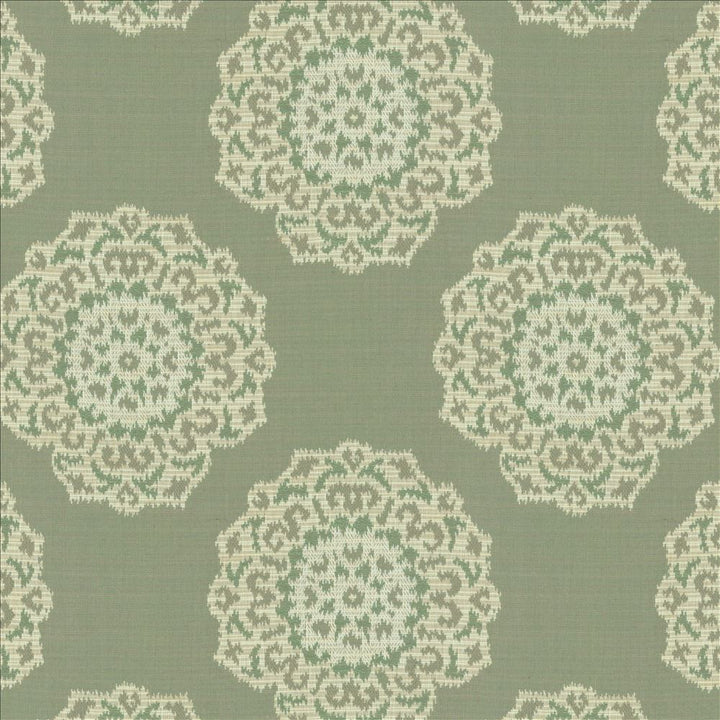 Faircrest Spa  by Kasmir Designer Fabric 5142 50% Polyester
33% Rayon
17% Cotton
 USA 30,000 Wyzenbeek Double Rubs Horizontal: 13 4/8 inches and Vertical: 13 4/8 inches 54  - Swanky Fabrics -