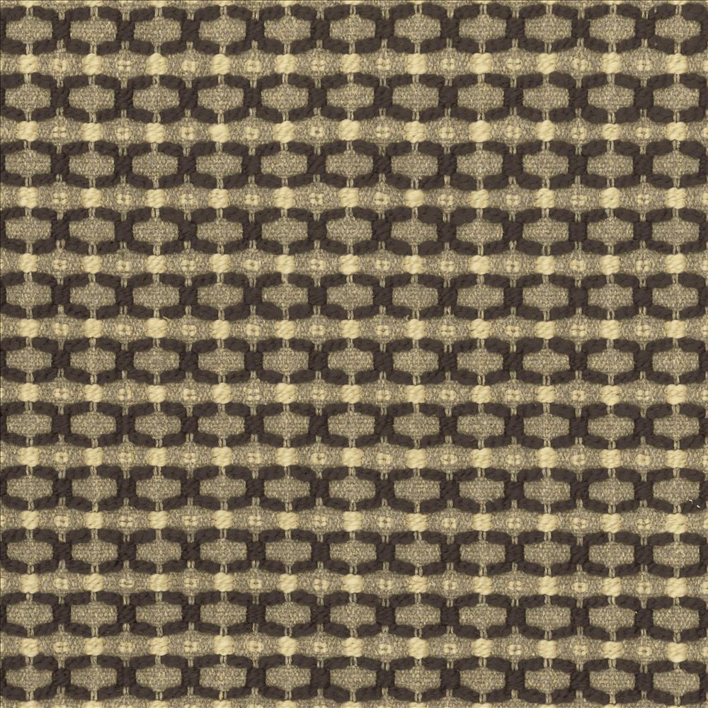 Falkirk Trellis Peppercorn by Kasmir Designer Fabric 1438 89% Cotton
6% Polyester
4% Acrylic
1% Nylon
 USA </p><p>Repeat: Horizontal: 1 inches and Vertical: 1 inches 54 - Swanky Fabrics -