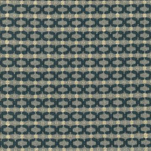 Falkirk Trellis Prussian by Kasmir Designer Fabric