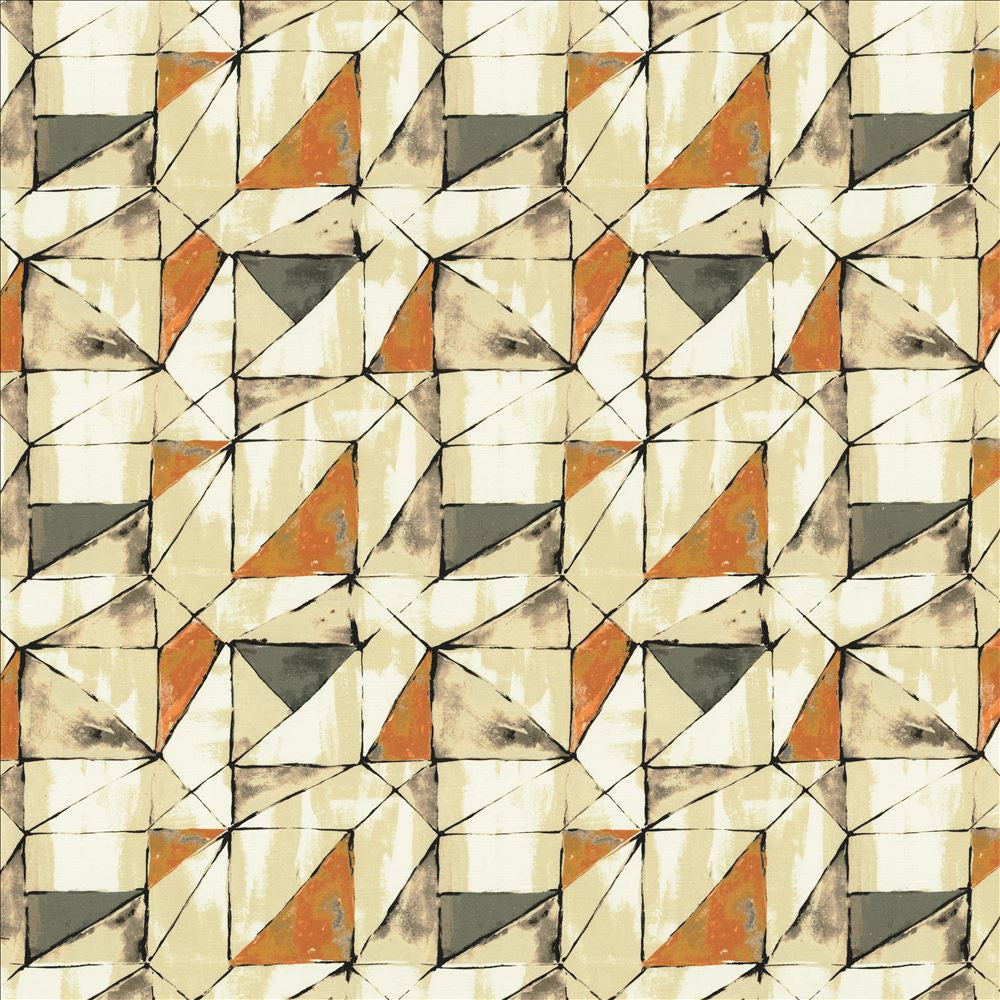 Falsetto Pumpkin Smoke by Kasmir Designer Fabric 1457 55% Linen
45% Cotton
 CHINA </p><p>Repeat: Horizontal: 13 6/8 inches and Vertical: 13 2/8 inches 54 - Swanky Fabrics -