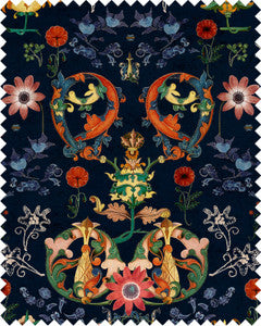 Mind The Gap Fabric TRANSYLVANIA FOLK Linen (FB00012)
