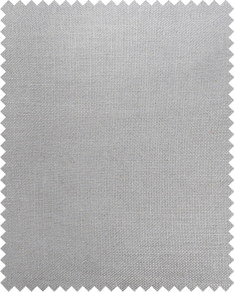 Frost Grey Linen by Mind the Gap Designer Fabric 100% Linen Made in United Kingdom 55.1in - Swanky Fabrics -