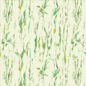 Feathers Green by Kasmir Designer Fabric