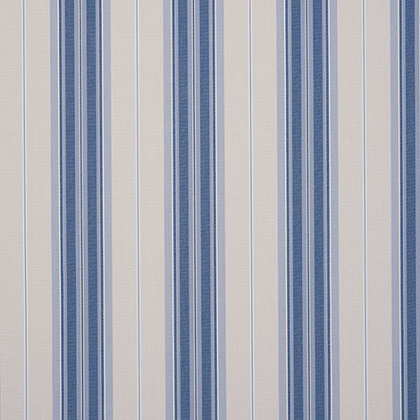 D339 Rome Blue by Sunbrella Designer Fabric Dickson North American Collection - Stripes 100% Solution Dyed Acrylic USA or Imported 10-Year Horizontal: and Vertical: 47 in. - Swanky Fabrics -