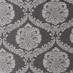 Lucia Charcoal by Mitchell Designer Fabric