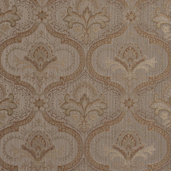 Giverny Taupe by Mitchell Designer Fabric #1815 100% Polyester China </p><p>Repeat: Horizontal: 7.7 and Vertical: 8.7 60 - Swanky Fabrics -