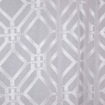 Evoke Snow by Mitchell Designer Fabric #1902 100% Polyester Turkey </p><p>Repeat: Horizontal: 11.4 and Vertical: 11.2 59 - Swanky Fabrics -