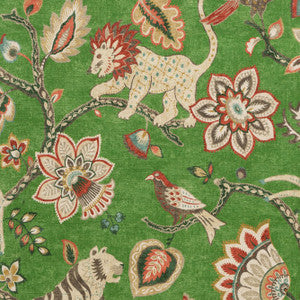 Jungle Love Leaf by Mitchell Designer Fabric