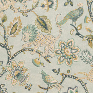 Jungle Love Spa by Mitchell Designer Fabric