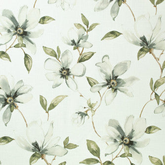 Briarwood Frost by Mitchell Designer Fabric #2104 100% Cotton Turkey </p><p>Repeat: Horizontal: 13.5 and Vertical: 27 54 - Swanky Fabrics -
