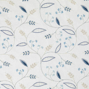 Plentiful Bluejay by Mitchell Designer Fabric