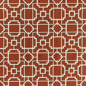 Ming Persimmon by Mitchell Designer Fabric