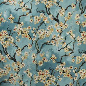 Shangri La Azure by Mitchell Designer Fabric
