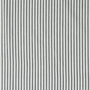 Ticking Stripe Black by Mitchell Designer Fabric