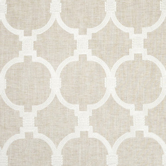 Ohara Oyster by Mitchell Designer Fabric #2202 82% Polyester, 11% Cotton, Imported </p><p>Repeat: Horizontal: 6.7 and Vertical: 9.1 54 - Swanky Fabrics -