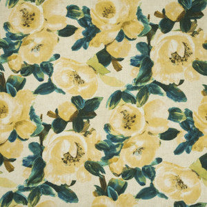 Roseland Lemon by Mitchell Designer Fabric