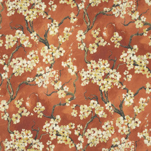 Shangri La Persimmon by Mitchell Designer Fabric