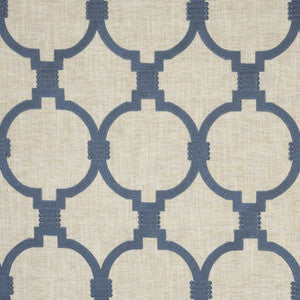 Ohara Prussian by Mitchell Designer Fabric