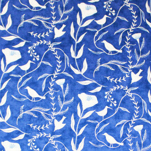 Barnsdale Blue by Mitchell Designer Fabric