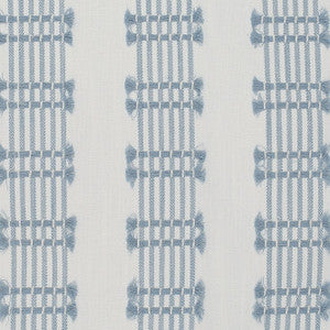 Drifter Stripe Blue by Mitchell Designer Fabric