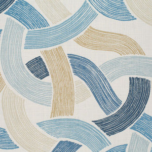 Riverway Ocean by Mitchell Designer Fabric