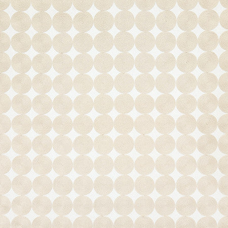 Clockwise Chai by Carole Designer Fabric Shape Shifter Base: 47% Poly, 23% Cotton, 15% Linen Embr: 100% Poly India 4 5/8" V, 4 5/8" H 51.5" - Swanky Fabrics -