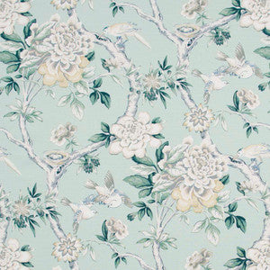 Bird Sanctuary Julep by Carole Designer Fabric