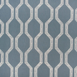 Seemingly Knot Dusty Blue by Carole Designer Fabric