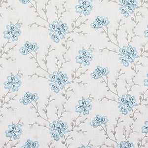 Darling Blooms Bluejay by Carole Designer Fabric