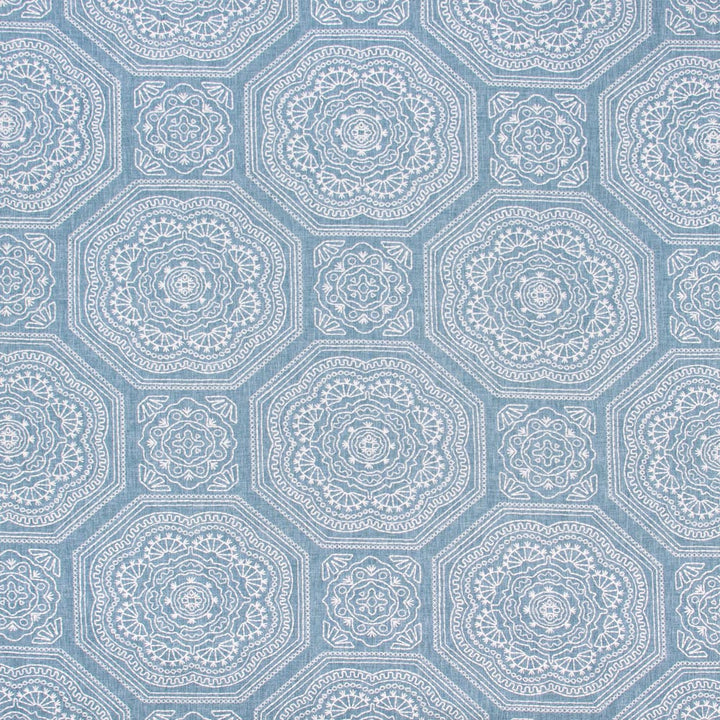 Lasting Friendship Sky by Carole Designer Fabric Desert Wanderer 50% Polyester, 50% Cotton India N/A Horizontal: 17125 and Vertical: 155 52 - Swanky Fabrics -