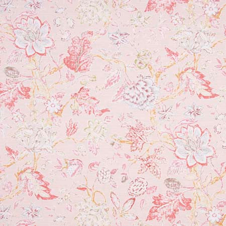 Natural Appeal Blush by Carole Designer Fabric Pink Jade 100% Cotton- SSR USA 36" V, 27" H HD 54" - Swanky Fabrics -