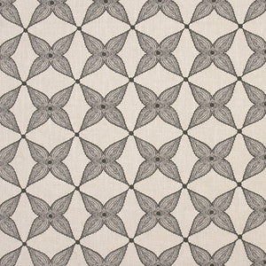 When Stars Align Coal by Carole Designer Fabric