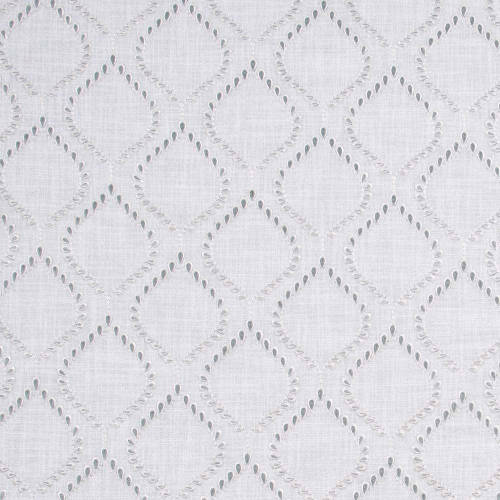 Crown Jewel Aquamarine by Carole Designer Fabric Pink Jade 100% Polyester India 30,000 Wyzenbeek Double Rubs Horizontal: 6.5 and Vertical: 6 52 - Swanky Fabrics -