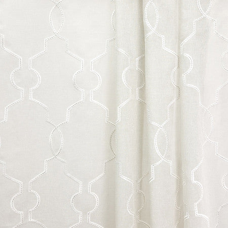 <p>Quiet Spot Ivory by Carole Designer Fabric</p><p><strong>Required Minimum Quantity Purchase: 2 yards</strong></p><p>Book: Sheer Delight</p><p>Content: Base: 88% Polyester, 12% Cotton Embr: 100% Polyester</p><p>Origin: </p><p>Performance: N/A</p><p>Repeat: 12 3/4" V, 6 1/2" H</p><p>Width: 51*"</p>
