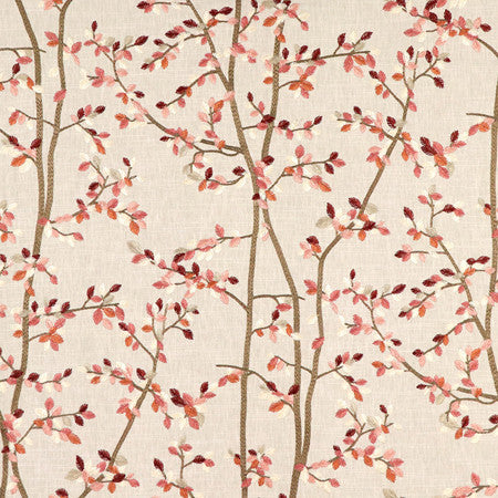 <p>Through The Trees Blush by Carole Designer Fabric</p><p><strong>Required Minimum Quantity Purchase: 2 yards</strong></p><p>Book: Forget Me Knot</p><p>Content: Base: 69% Cotton, 31% Polyester Embr: 100% Rayon</p><p>Origin: </p><p>Performance: 15,000 Wyzenbeek Double Rubs</p><p>Repeat: 25" V, 12 1/2" H HD</p><p>Width: 50*"</p>
