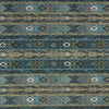 Richly Layered Blue Green by Carole Designer Fabric