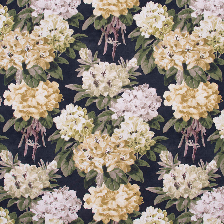 As We Love Midnight by Carole Designer Fabric Lemongrass 100% Cotton-SSR Peru Passes 24,000 Double Rubs Wyzenbeek Horizontal: 13.5 and Vertical: 34 54 - Swanky Fabrics -