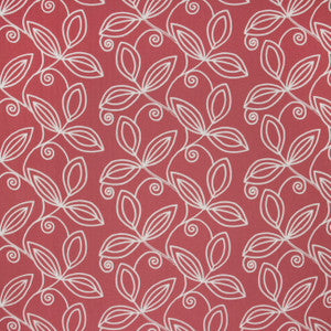 Lovely Leaf Coral by Carole Designer Fabric